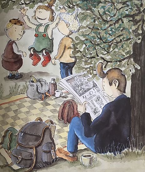 Birgitta Stenberg, Billy, Billy och den nya flickan, Sophies Sagohörna,