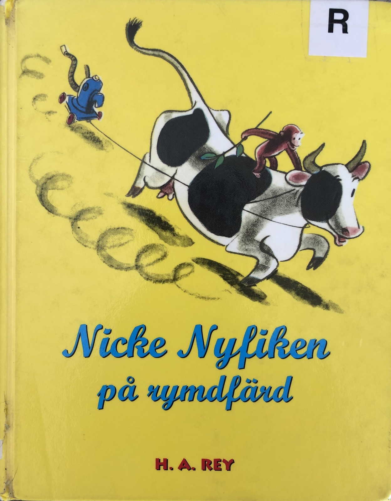 Nicke Nyfiken, Nicke Nyfiken på rymdfärd, Sophies Sagohörna, H.R.Rey,