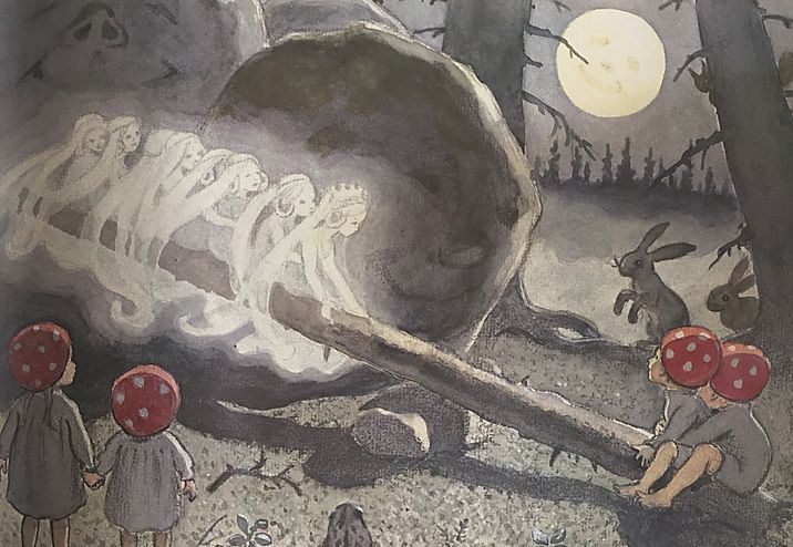 Elsa Beskow, Tomtebo barnen, 1993, Sophies Sagohörna,
