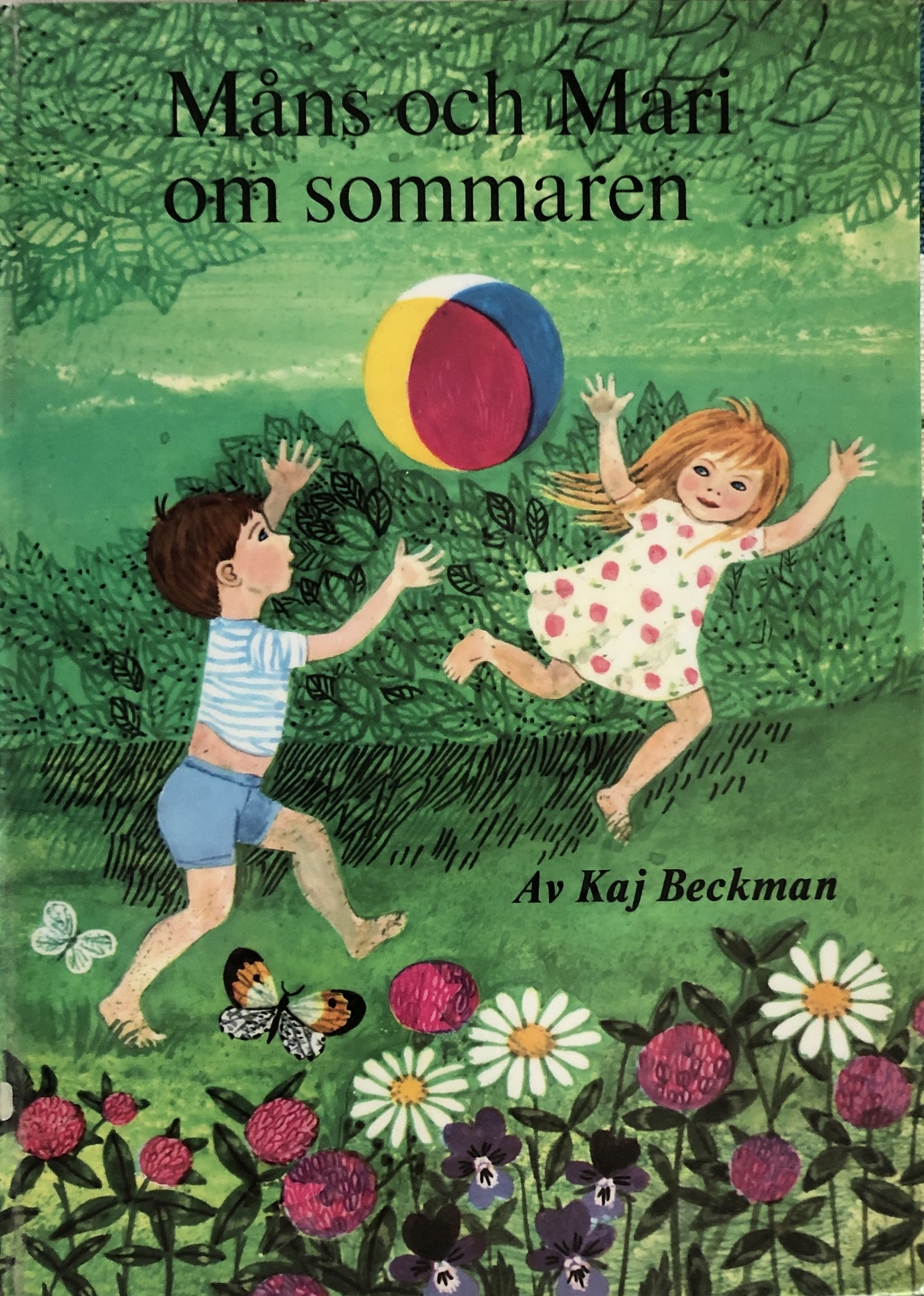 Måns och Mari om sommaren, Sophies Sagohörna, Kaj Backman,