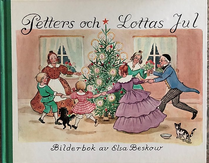 Petter och Lottas Jul, Elsa Beskow, Sophies Sagohörna, julsaga,