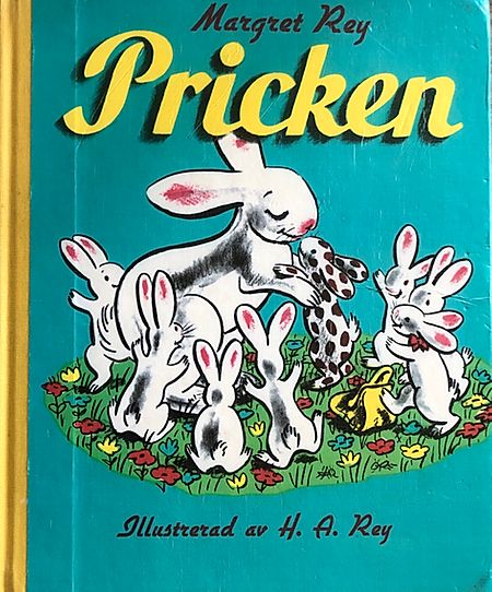 Sophies Sagohörna, Pricken, Marget Rey, H.A.Rey, Astrid Lindgren,