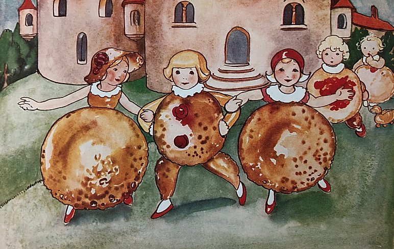 Kung Fläskpannkaka, Kung Fläskpannkaka barnen plätt och Jätten brummelebrumm, Sophies Sagohörna,