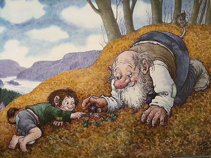 Trollen och Nornan, Sophies Sagohörna, Rolf Lindberg,