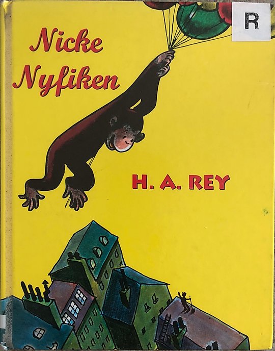Nicke Nyfiken, Sophies Sagohörna, H.R.Rey, Apa,